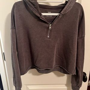 Aerie crop hoodie